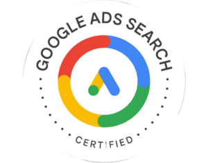 Google Ads Search certified badge